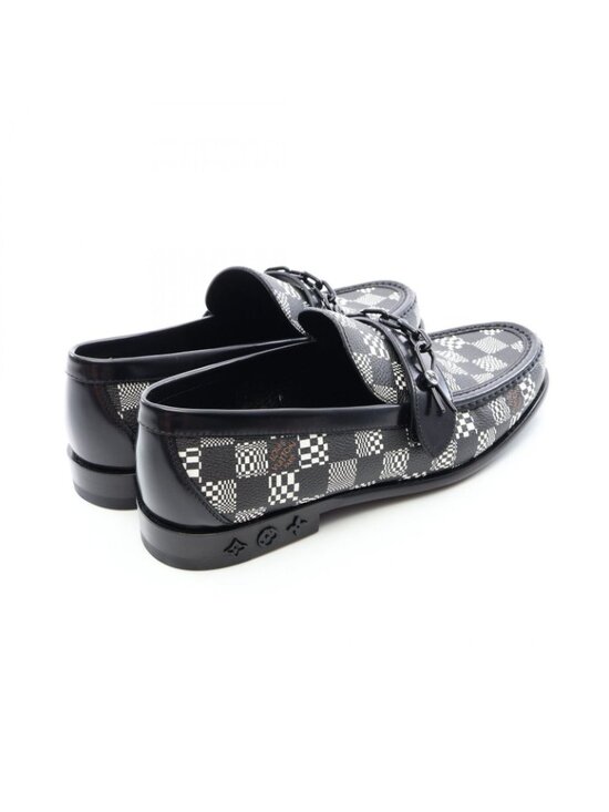 Louis Vuitton Loafers Damier Distoted Canvas Leather main image 8